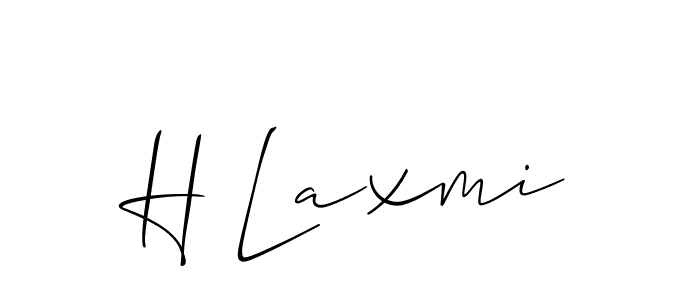 Make a short H Laxmi signature style. Manage your documents anywhere anytime using Allison_Script. Create and add eSignatures, submit forms, share and send files easily. H Laxmi signature style 2 images and pictures png