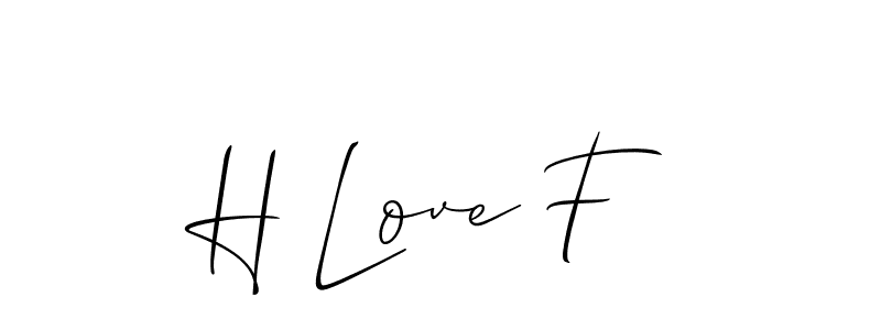 How to Draw H Love F signature style? Allison_Script is a latest design signature styles for name H Love F. H Love F signature style 2 images and pictures png