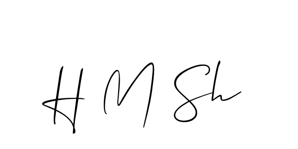 74+ H M Sh Name Signature Style Ideas | Exclusive E-Signature