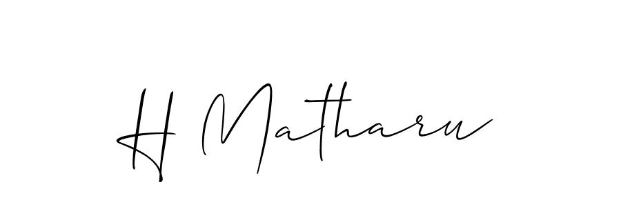 You can use this online signature creator to create a handwritten signature for the name H Matharu. This is the best online autograph maker. H Matharu signature style 2 images and pictures png