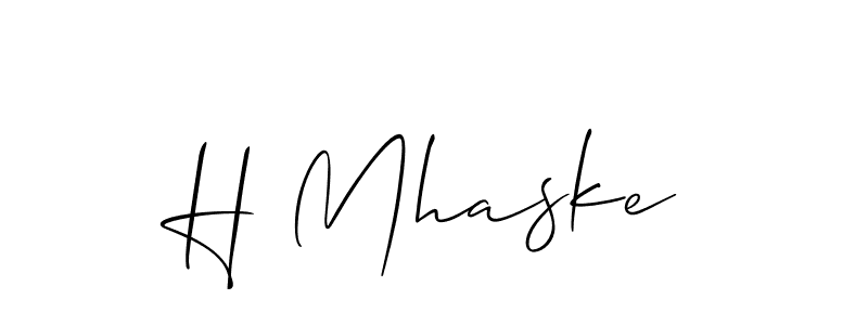 See photos of H Mhaske official signature by Spectra . Check more albums & portfolios. Read reviews & check more about Allison_Script font. H Mhaske signature style 2 images and pictures png