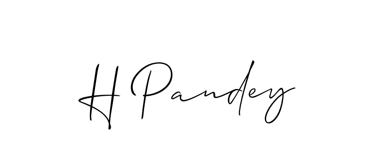 Here are the top 10 professional signature styles for the name H Pandey. These are the best autograph styles you can use for your name. H Pandey signature style 2 images and pictures png