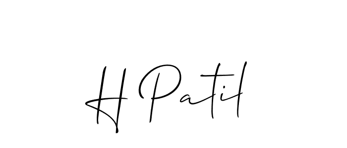 You can use this online signature creator to create a handwritten signature for the name H Patil. This is the best online autograph maker. H Patil signature style 2 images and pictures png