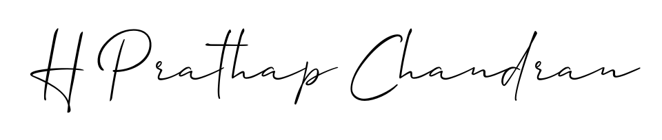 The Allison_Script signature style provides a bold statement for name H Prathap Chandran. Designed for business owners, executives, and leaders. H Prathap Chandran signature style 2 images and pictures png