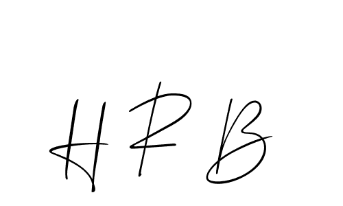 How to Draw H R B signature style? Allison_Script is a latest design signature styles for name H R B. H R B signature style 2 images and pictures png