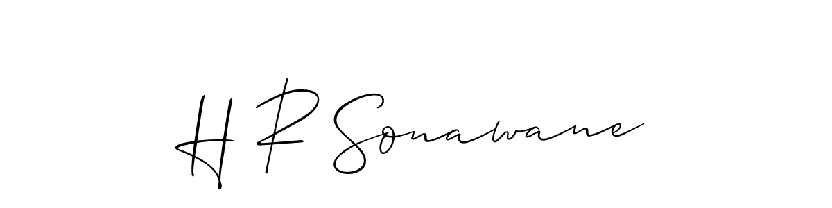 Once you've used our free online signature maker to create your best signature Allison_Script style, it's time to enjoy all of the benefits that H R Sonawane name signing documents. H R Sonawane signature style 2 images and pictures png