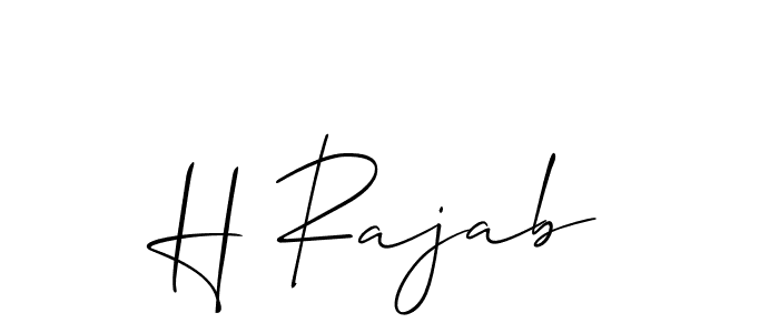 See photos of H Rajab official signature by Spectra . Check more albums & portfolios. Read reviews & check more about Allison_Script font. H Rajab signature style 2 images and pictures png