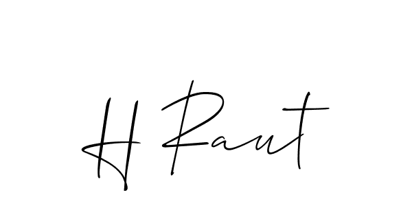 Here are the top 10 professional signature styles for the name H Raut. These are the best autograph styles you can use for your name. H Raut signature style 2 images and pictures png