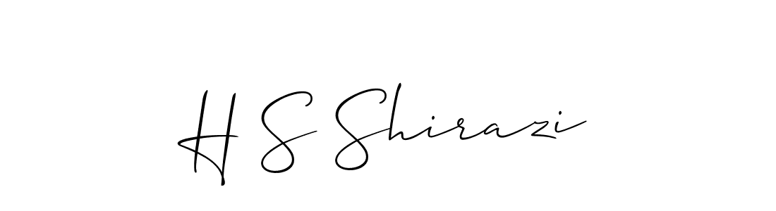 This is the best signature style for the H S Shirazi name. Also you like these signature font (Allison_Script). Mix name signature. H S Shirazi signature style 2 images and pictures png