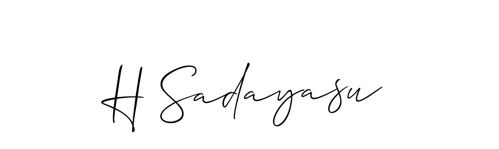 Here are the top 10 professional signature styles for the name H Sadayasu. These are the best autograph styles you can use for your name. H Sadayasu signature style 2 images and pictures png