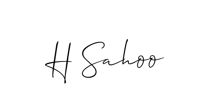 This is the best signature style for the H Sahoo name. Also you like these signature font (Allison_Script). Mix name signature. H Sahoo signature style 2 images and pictures png