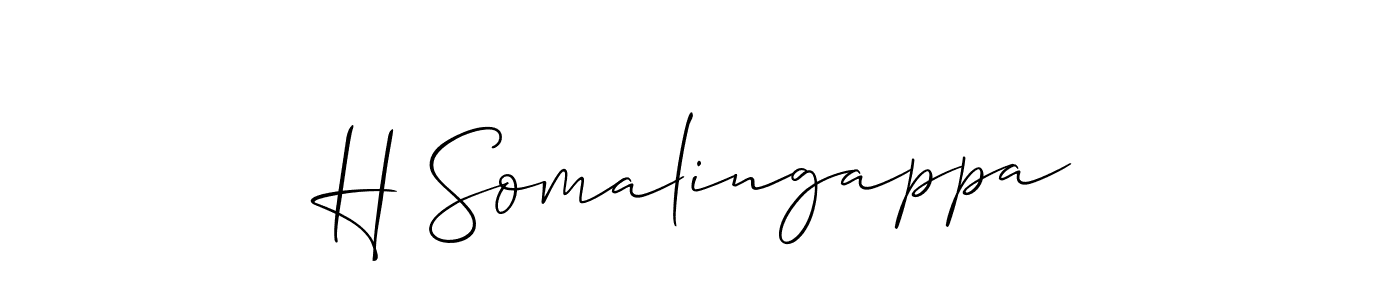 You can use this online signature creator to create a handwritten signature for the name H Somalingappa. This is the best online autograph maker. H Somalingappa signature style 2 images and pictures png