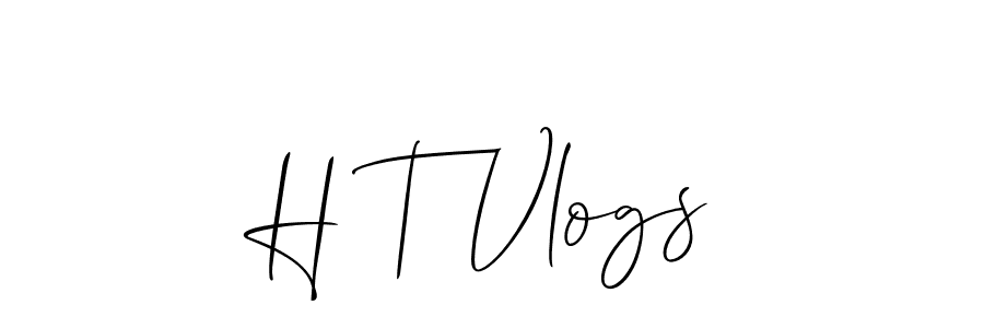 You can use this online signature creator to create a handwritten signature for the name H T Vlogs. This is the best online autograph maker. H T Vlogs signature style 2 images and pictures png