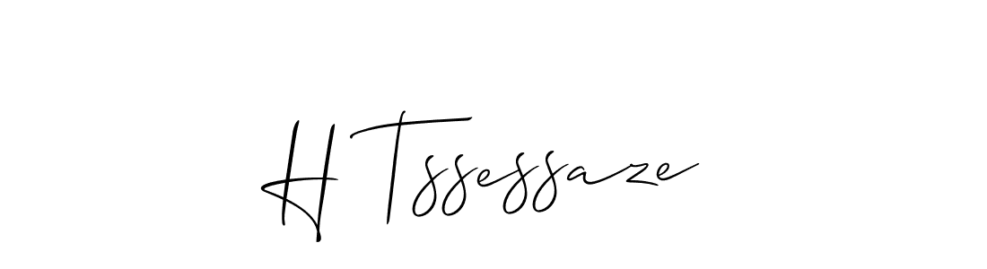 How to make H Tssessaze signature? Allison_Script is a professional autograph style. Create handwritten signature for H Tssessaze name. H Tssessaze signature style 2 images and pictures png