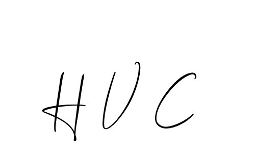 It looks lik you need a new signature style for name H V C. Design unique handwritten (Allison_Script) signature with our free signature maker in just a few clicks. H V C signature style 2 images and pictures png