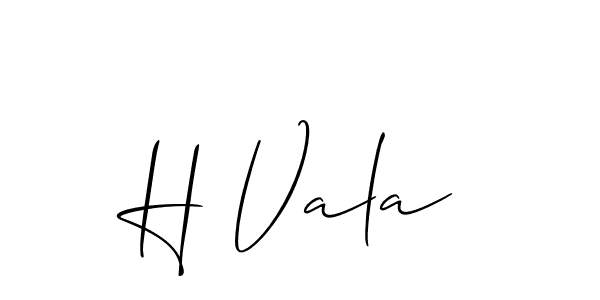 Here are the top 10 professional signature styles for the name H Vala. These are the best autograph styles you can use for your name. H Vala signature style 2 images and pictures png