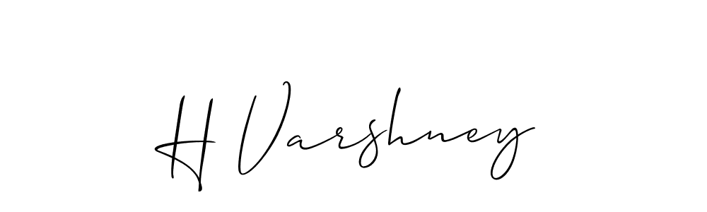 It looks lik you need a new signature style for name H Varshney. Design unique handwritten (Allison_Script) signature with our free signature maker in just a few clicks. H Varshney signature style 2 images and pictures png
