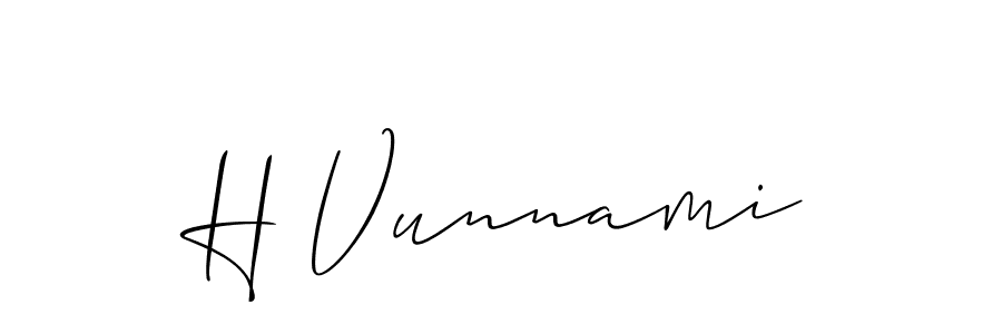 See photos of H Vunnami official signature by Spectra . Check more albums & portfolios. Read reviews & check more about Allison_Script font. H Vunnami signature style 2 images and pictures png