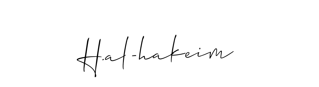 Check out images of Autograph of H.al-hakeim name. Actor H.al-hakeim Signature Style. Allison_Script is a professional sign style online. H.al-hakeim signature style 2 images and pictures png