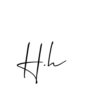 Once you've used our free online signature maker to create your best signature Allison_Script style, it's time to enjoy all of the benefits that H.h name signing documents. H.h signature style 2 images and pictures png