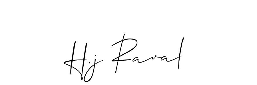 You can use this online signature creator to create a handwritten signature for the name H.j Raval. This is the best online autograph maker. H.j Raval signature style 2 images and pictures png