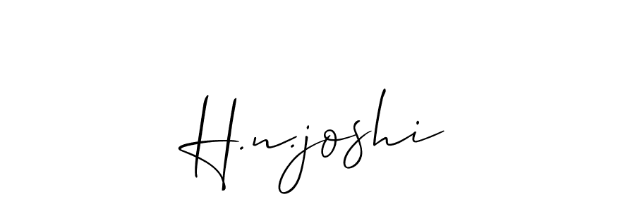 Once you've used our free online signature maker to create your best signature Allison_Script style, it's time to enjoy all of the benefits that H.n.joshi name signing documents. H.n.joshi signature style 2 images and pictures png