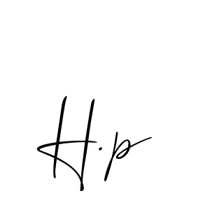Use a signature maker to create a handwritten signature online. With this signature software, you can design (Allison_Script) your own signature for name H.p. H.p signature style 2 images and pictures png