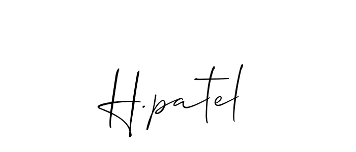 Here are the top 10 professional signature styles for the name H.patel. These are the best autograph styles you can use for your name. H.patel signature style 2 images and pictures png