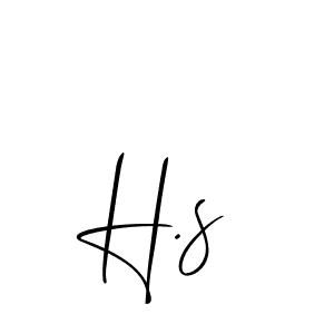 Once you've used our free online signature maker to create your best signature Allison_Script style, it's time to enjoy all of the benefits that H.s name signing documents. H.s signature style 2 images and pictures png