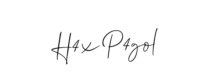 Also we have H4x P4gol name is the best signature style. Create professional handwritten signature collection using Allison_Script autograph style. H4x P4gol signature style 2 images and pictures png