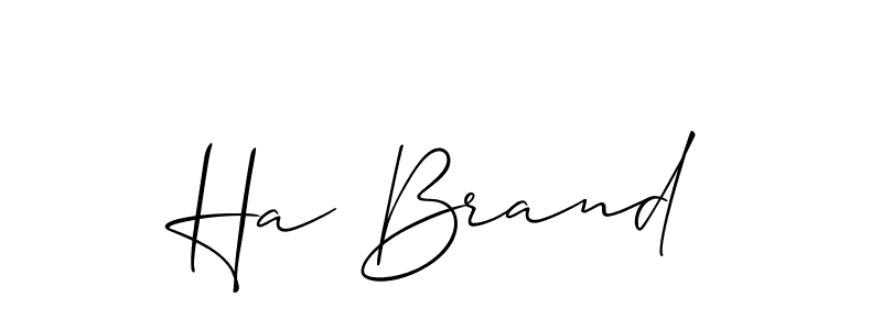 Allison_Script is a professional signature style that is perfect for those who want to add a touch of class to their signature. It is also a great choice for those who want to make their signature more unique. Get Ha Brand name to fancy signature for free. Ha Brand signature style 2 images and pictures png