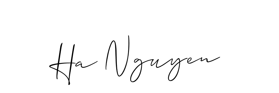 Check out images of Autograph of Ha Nguyen name. Actor Ha Nguyen Signature Style. Allison_Script is a professional sign style online. Ha Nguyen signature style 2 images and pictures png