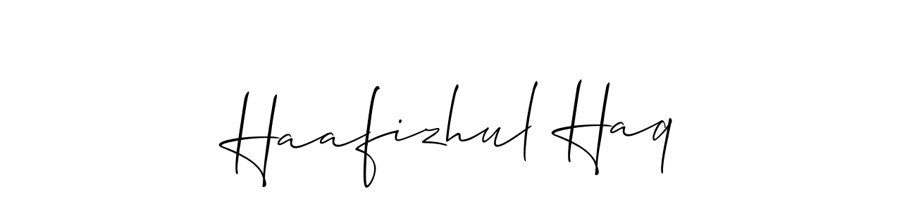 How to Draw Haafizhul Haq signature style? Allison_Script is a latest design signature styles for name Haafizhul Haq. Haafizhul Haq signature style 2 images and pictures png