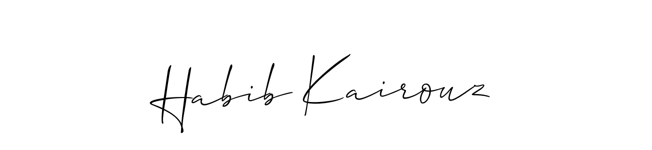 Here are the top 10 professional signature styles for the name Habib Kairouz. These are the best autograph styles you can use for your name. Habib Kairouz signature style 2 images and pictures png