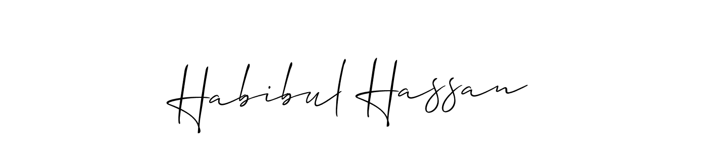 Once you've used our free online signature maker to create your best signature Allison_Script style, it's time to enjoy all of the benefits that Habibul Hassan name signing documents. Habibul Hassan signature style 2 images and pictures png