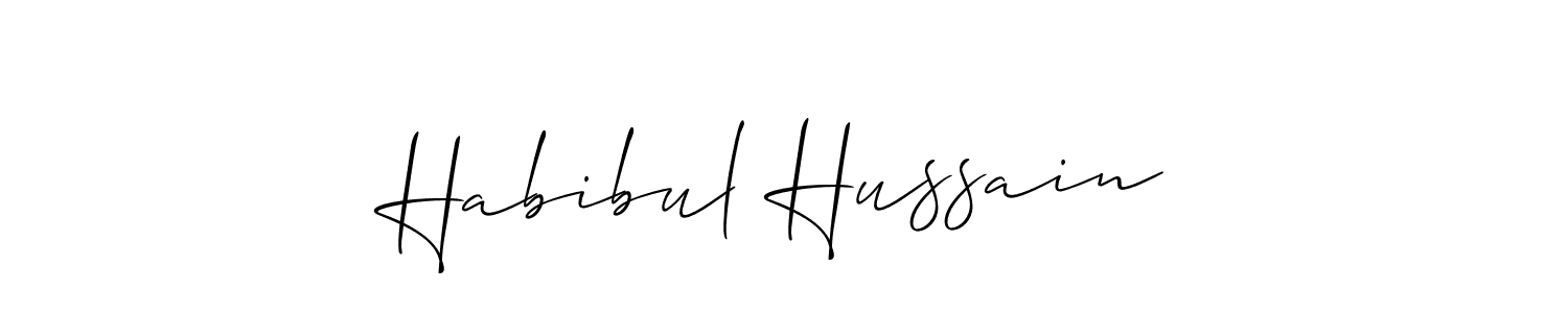 You can use this online signature creator to create a handwritten signature for the name Habibul Hussain. This is the best online autograph maker. Habibul Hussain signature style 2 images and pictures png