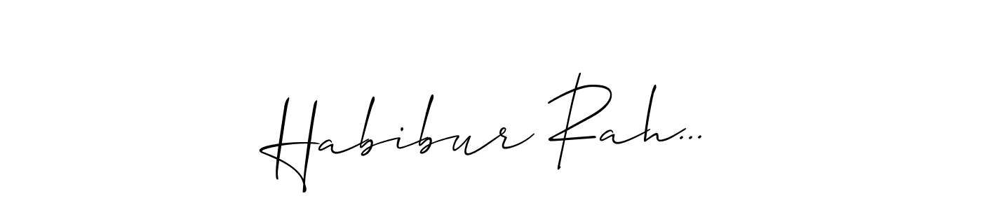 Here are the top 10 professional signature styles for the name Habibur Rah.... These are the best autograph styles you can use for your name. Habibur Rah... signature style 2 images and pictures png