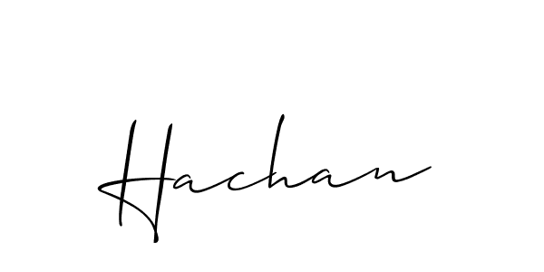Check out images of Autograph of Hachan name. Actor Hachan Signature Style. Allison_Script is a professional sign style online. Hachan signature style 2 images and pictures png