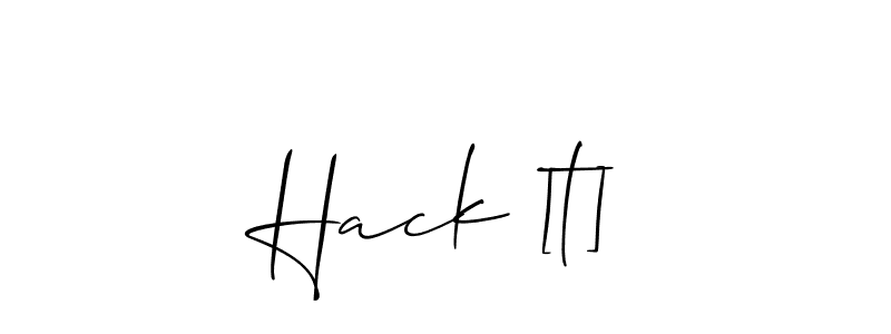 Make a beautiful signature design for name Hack [t]. Use this online signature maker to create a handwritten signature for free. Hack [t] signature style 2 images and pictures png