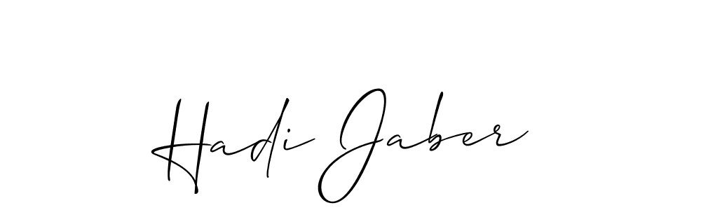 Best and Professional Signature Style for Hadi Jaber. Allison_Script Best Signature Style Collection. Hadi Jaber signature style 2 images and pictures png