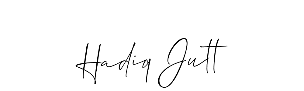 Make a beautiful signature design for name Hadiq Jutt. Use this online signature maker to create a handwritten signature for free. Hadiq Jutt signature style 2 images and pictures png