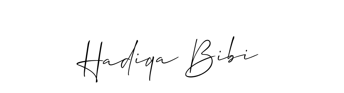 Make a short Hadiqa Bibi signature style. Manage your documents anywhere anytime using Allison_Script. Create and add eSignatures, submit forms, share and send files easily. Hadiqa Bibi signature style 2 images and pictures png