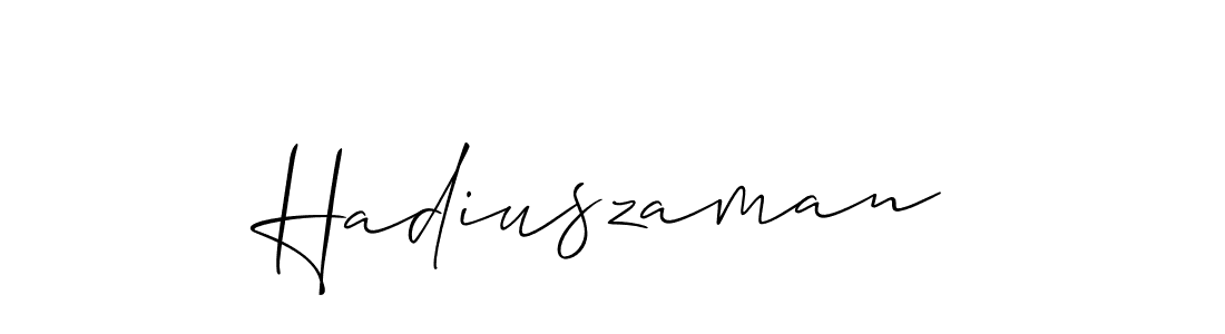 It looks lik you need a new signature style for name Hadiuszaman. Design unique handwritten (Allison_Script) signature with our free signature maker in just a few clicks. Hadiuszaman signature style 2 images and pictures png