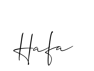 How to Draw Hafa signature style? Allison_Script is a latest design signature styles for name Hafa. Hafa signature style 2 images and pictures png