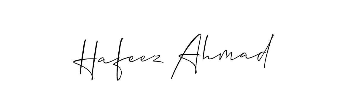 Make a beautiful signature design for name Hafeez Ahmad. Use this online signature maker to create a handwritten signature for free. Hafeez Ahmad signature style 2 images and pictures png