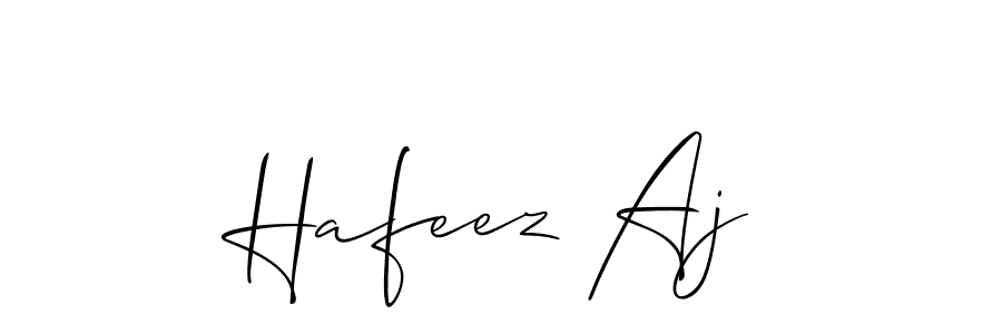 Make a short Hafeez Aj signature style. Manage your documents anywhere anytime using Allison_Script. Create and add eSignatures, submit forms, share and send files easily. Hafeez Aj signature style 2 images and pictures png