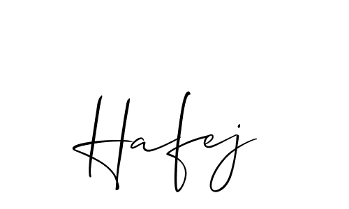 Also You can easily find your signature by using the search form. We will create Hafej name handwritten signature images for you free of cost using Allison_Script sign style. Hafej signature style 2 images and pictures png
