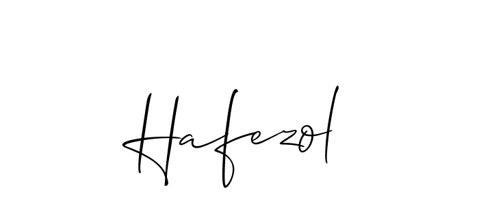 Also we have Hafezol name is the best signature style. Create professional handwritten signature collection using Allison_Script autograph style. Hafezol signature style 2 images and pictures png