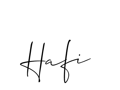 Make a beautiful signature design for name Hafi. Use this online signature maker to create a handwritten signature for free. Hafi signature style 2 images and pictures png