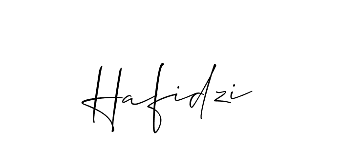 Allison_Script is a professional signature style that is perfect for those who want to add a touch of class to their signature. It is also a great choice for those who want to make their signature more unique. Get Hafidzi name to fancy signature for free. Hafidzi signature style 2 images and pictures png